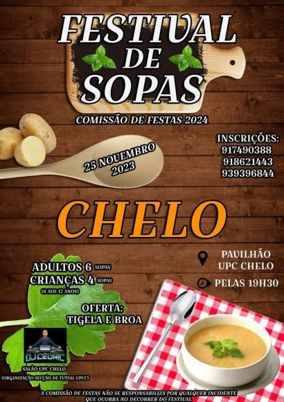 Festival Sopas Chelo - Comissão Festas 2024