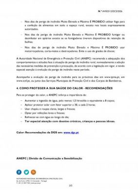 AVISO &Agrave; POPULA&Ccedil;&Atilde;O