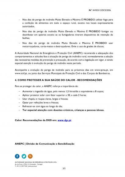 AVISO &Agrave; POPULA&Ccedil;&Atilde;O